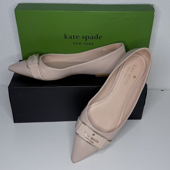 Kate Spade New York Shoes - Kate Spade Deneuve Flats Pale Vellum